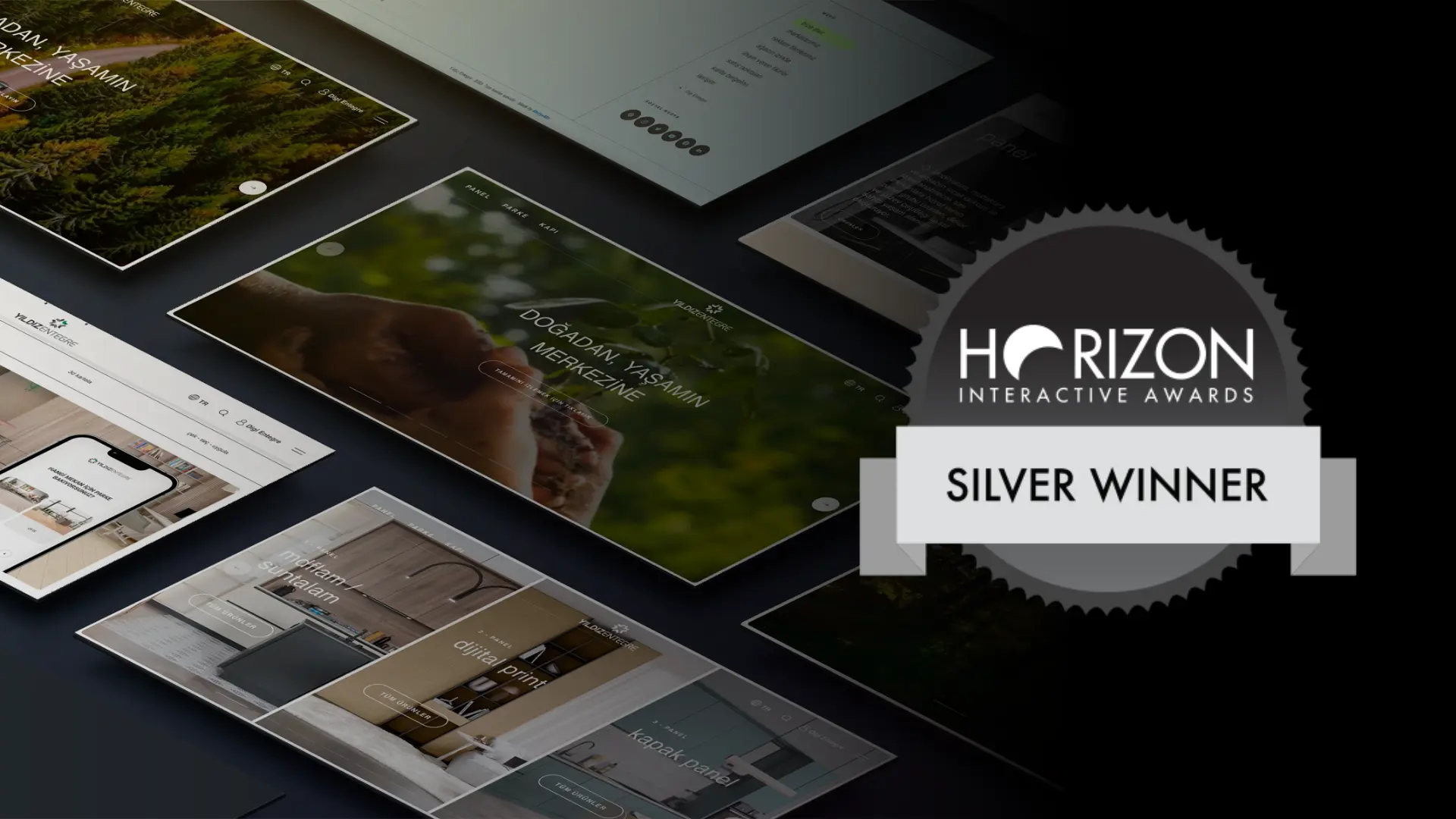 Yıldız Entegre Web Sitesi Horizon Interactive Ödülleri'nde Gümüş Madalya Kazandı!